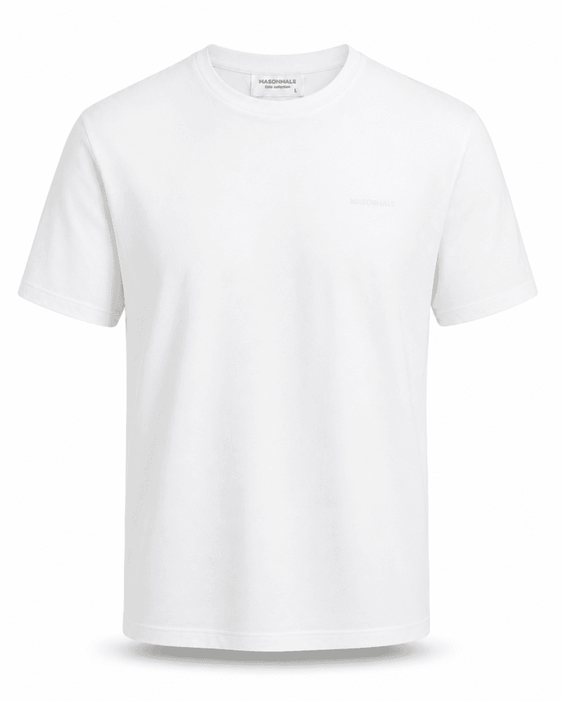 Masonmale hvit t-skjorte
